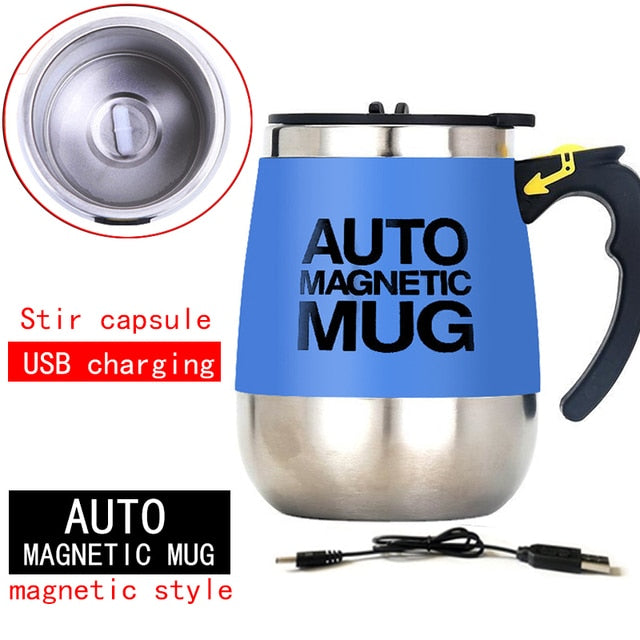 Self-Stirring Magnetic Mug