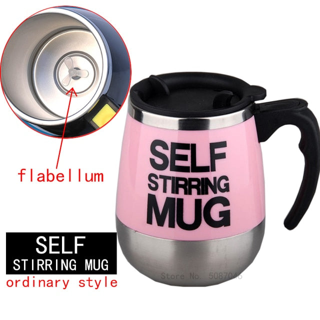 Self-Stirring Magnetic Mug