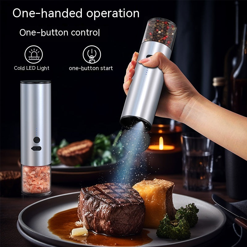 Electric Salt And Pepper Grinder Mill Machine