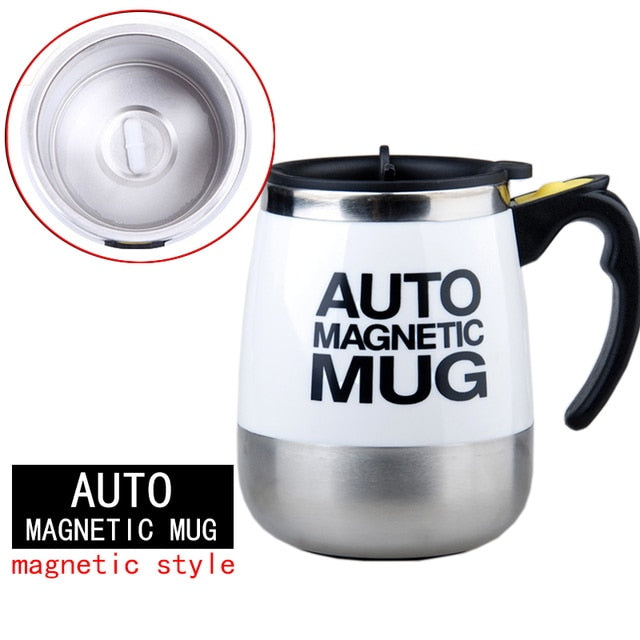 Self-Stirring Magnetic Mug