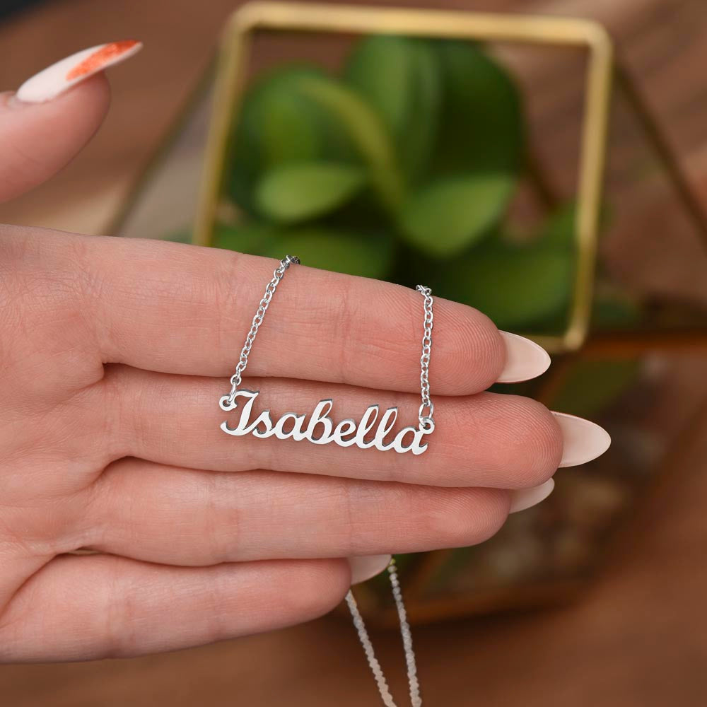 Signature Name Neckless