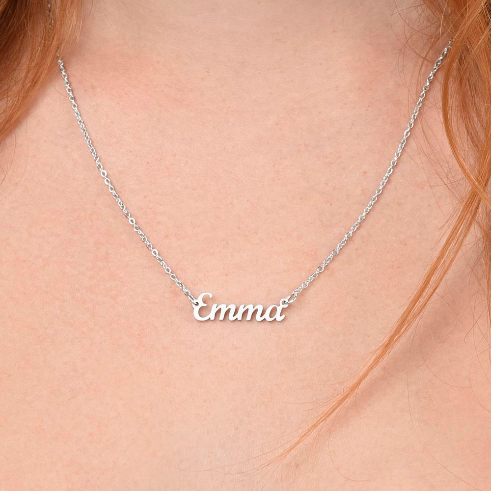 Signature Name Neckless