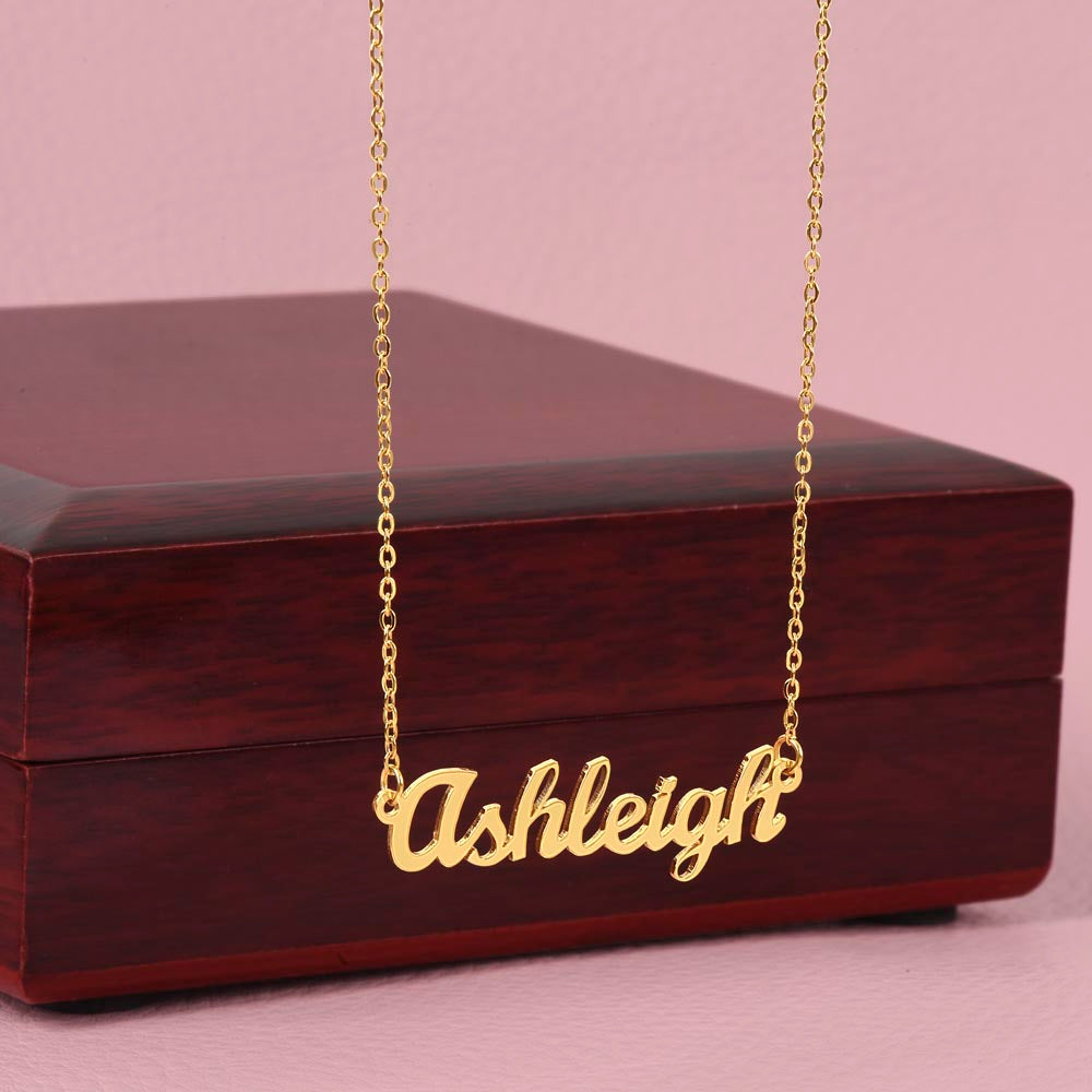 Signature Name Neckless