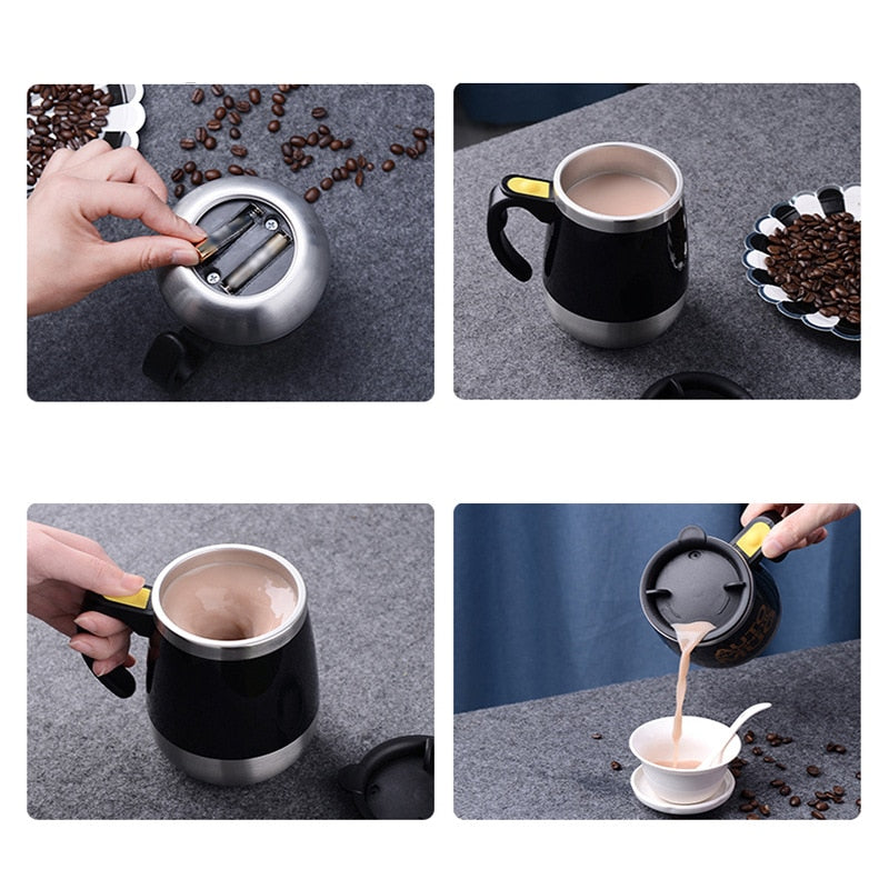 Self-Stirring Magnetic Mug