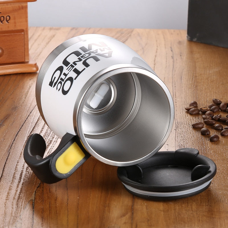 Self-Stirring Magnetic Mug