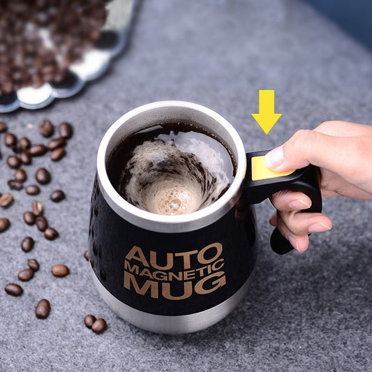 Self-Stirring Magnetic Mug