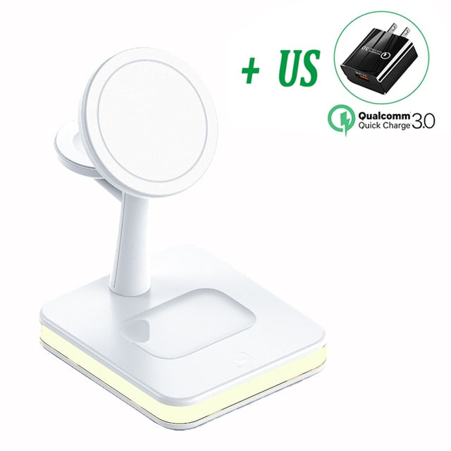 3 In 1 Magnetic Wireless Charger Stand