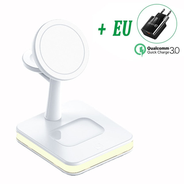 3 In 1 Magnetic Wireless Charger Stand